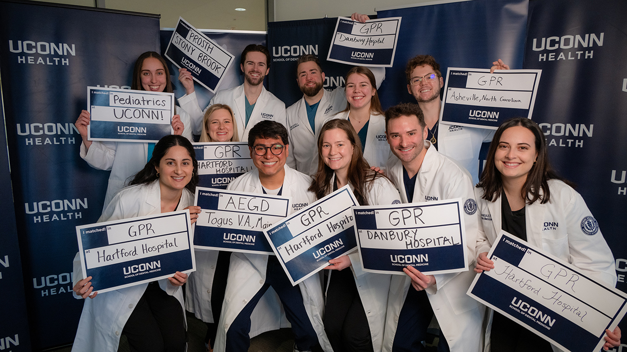 The Class of 2025 celebrates their residency placements