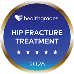 Healthgrades Rated Five Stars for Hip Fracture Treatment 2026
