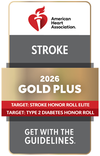 2026 Stroke Gold Plus With Target:  Stroke Honor Roll Elite, Type 2 Diabetes Honor Roll