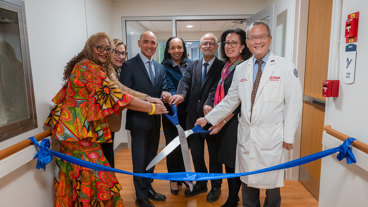 Ribbon cutting ceremony to officially open the new home of the New England Sickle Cell Institute and Connecticut Bleeding Disorders Center
