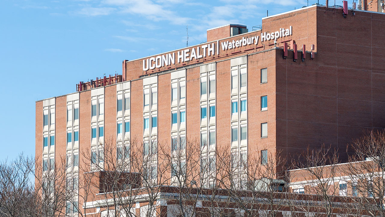 UConn Health Waterbury Hospital building