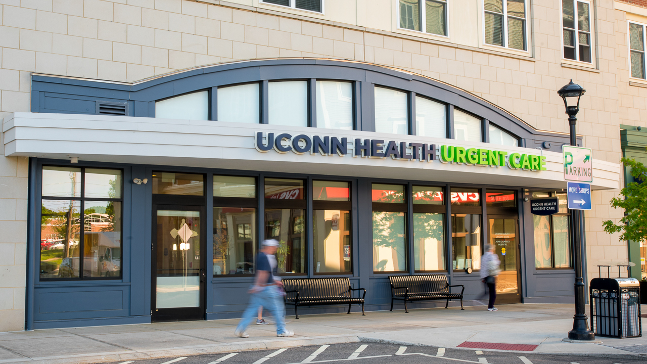 Exterior view Downtown Storrs One Royce Circle
