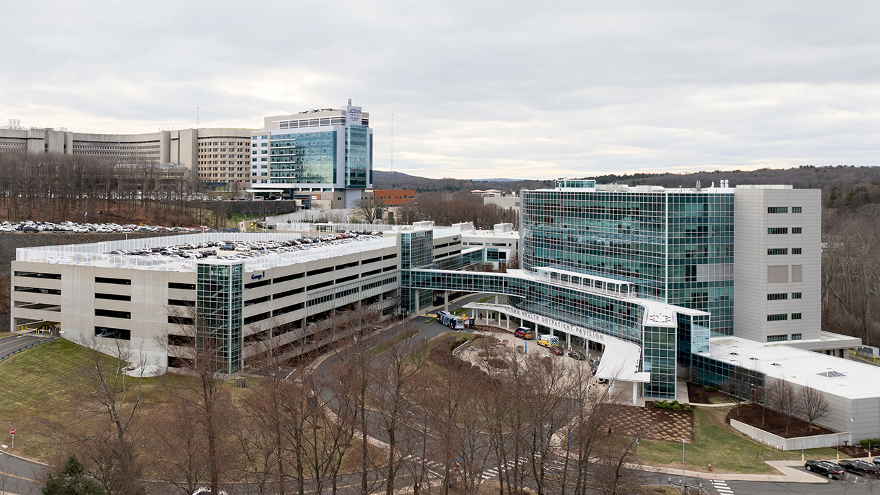 A view of the UConn Health campus